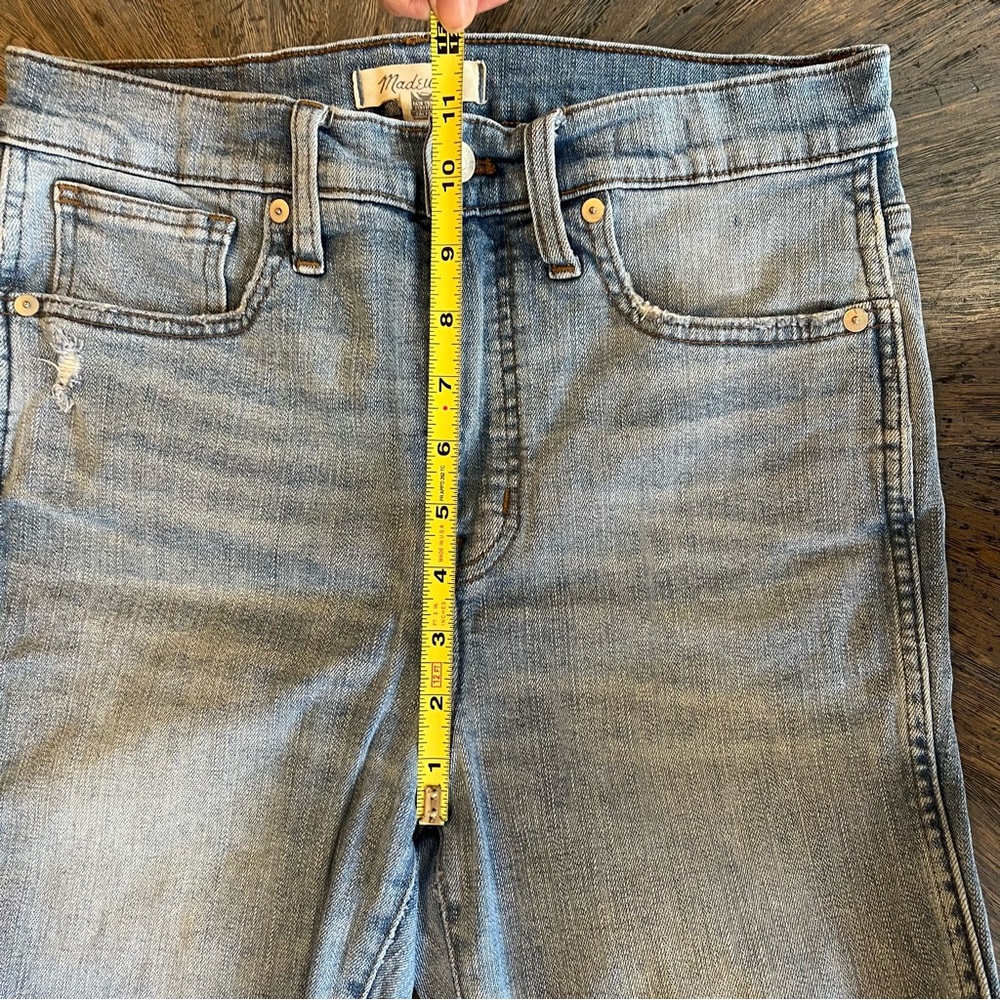 Madewell High-Rise Skinny Crop Jeans - Size 28 - Picture 7 of 14